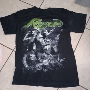 Poison Tour2009 Black Graphic Tee - Short Sleeve